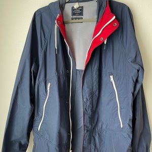 Men’s #Abercrombie Blue Windbreaker Jacket